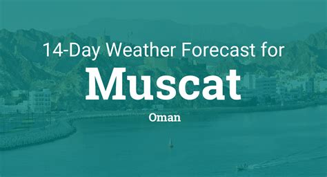 muscat oman weather.